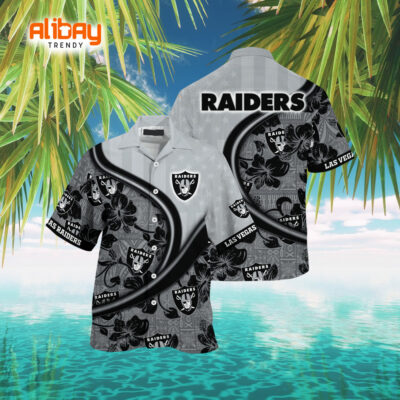 Las Vegas Raiders NFL US Flag Hawaiian Shirt