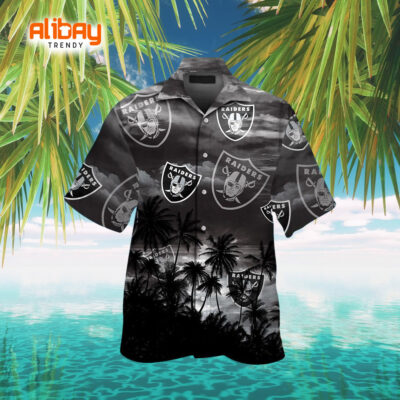 Las Vegas Raiders Sun-Kissed Palm Tree Shirt