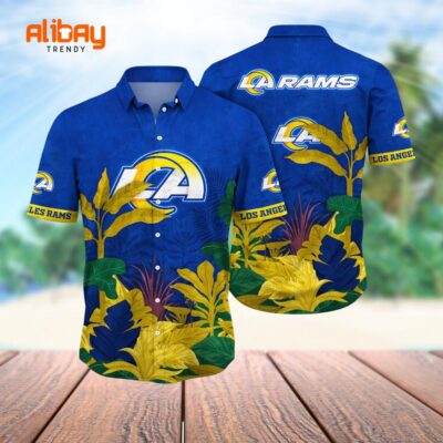 Los Angeles Rams Tropical Delight Hawaiian Shirt