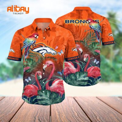 Sunlit Tropics Denver Broncos Hawaiian Shirt