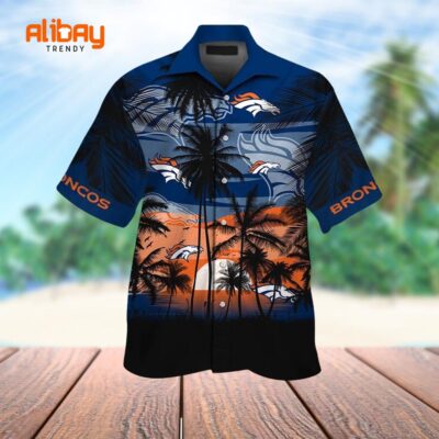 Sunshine Coast Denver Broncos Hawaiian Shirt