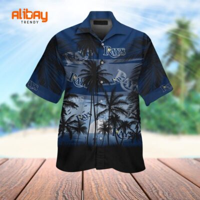Sunshine Haven Tampa Bay Rays Aloha Hawaiian Shirt