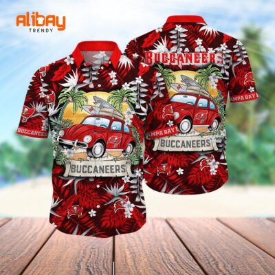 Tampa Bay Buccaneers Island Fantasy Hawaiian Shirt