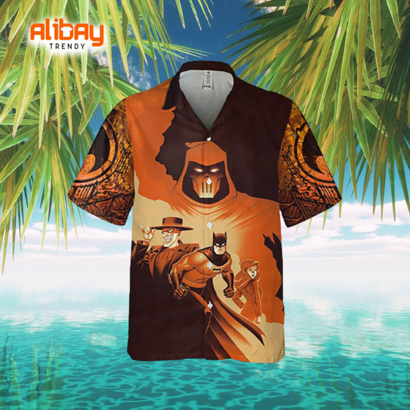 Batman Animation vs Villains Hawaiian Shirt