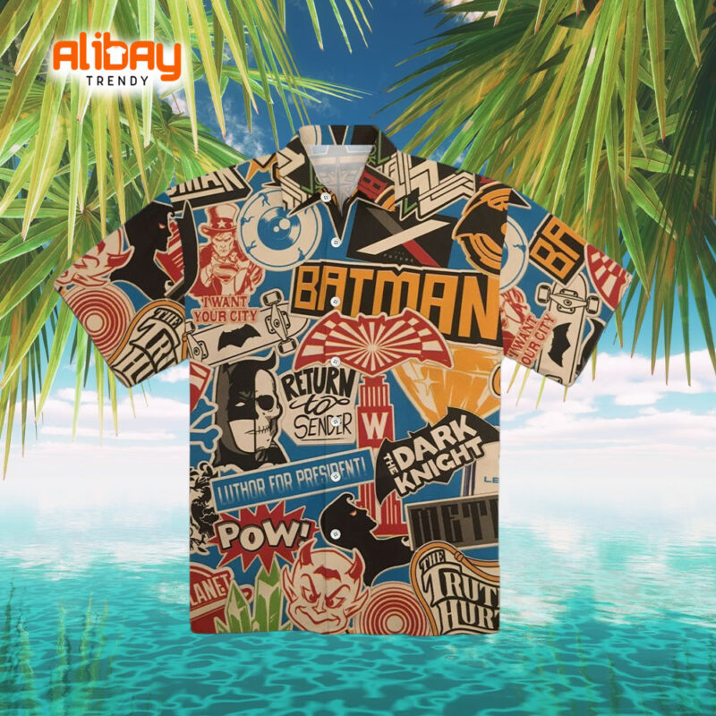 Batman Dark Knight Hawaiian Shirt