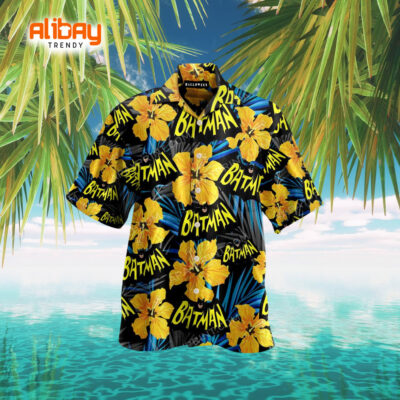 Batman Hibiscus Tropical Hawaiian Shirt
