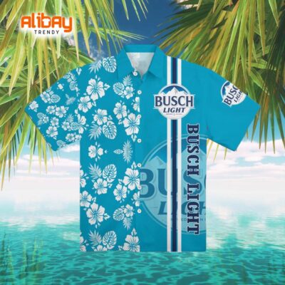 Busch Light Paradise Patterns Shirt
