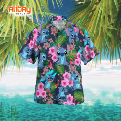 Cool Disney Stitch Paradise Breeze Hawaiian Shirt
