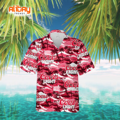 Coors Light Island Breeze Hawaiian Shirt