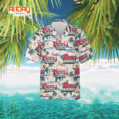 Coors Light Island Vibes Hawaiian Shirt