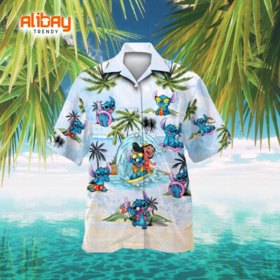 Funny Lilo and Stitch Island Vibes Hawaiian Shirts