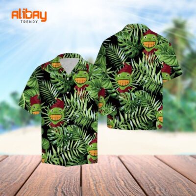 Grinch Tropical Escape Hawaiian Shirt