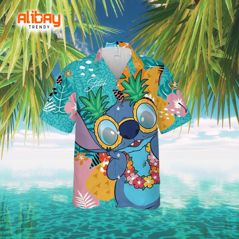 Lilo and Stitch Beach Bash Summer Hawaii Shirt