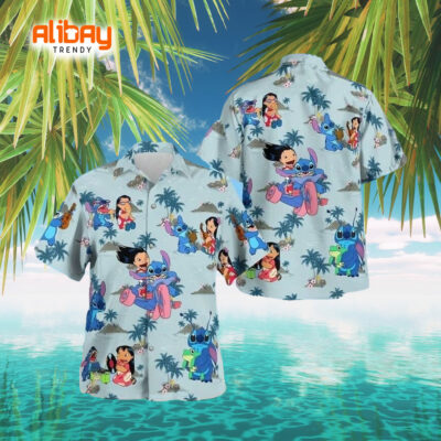 Lilo and Stitch Island Escape Hawaiian Shirt