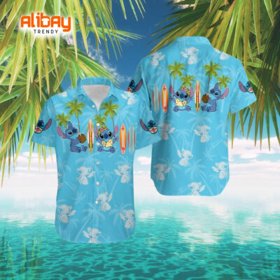 Lilo and Stitch Paradise Patterns Shirt