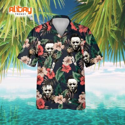 Michael Myers' Hawaiian Nightmare Aloha Shirt
