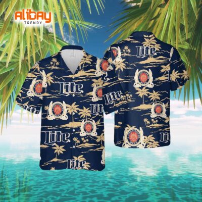 Miller Lite Palm Island Breeze Shirt