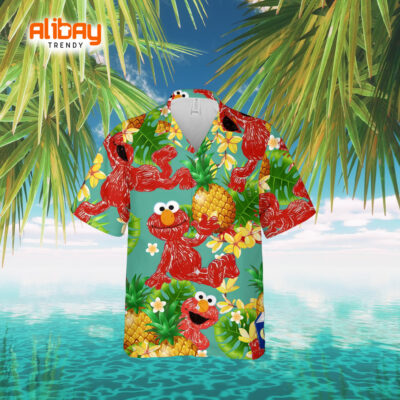 Muppets Tropical Pineapple Aloha Shirt
