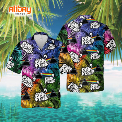 Pink Floyd Beachside Dream Hawaiian Shirt
