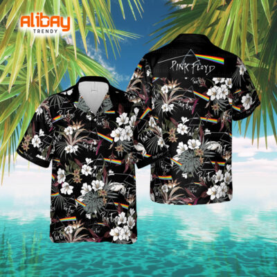Pink Floyd Surfside Serenity Hawaiian Shirt