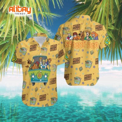 Scooby Doo And Team Mystery Machine Hawaii Shirt