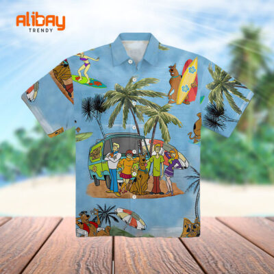 Scooby Doo Island Escape Hawaiian Shirt