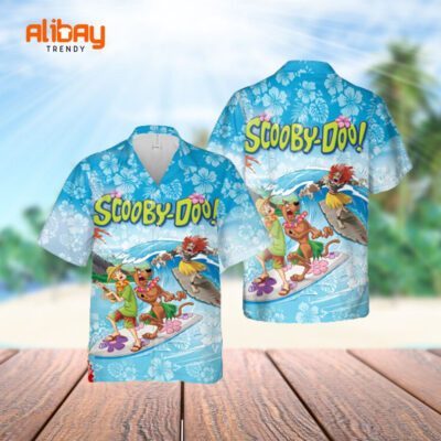 Scooby Doo Surfing Monster Hawaii Shirt