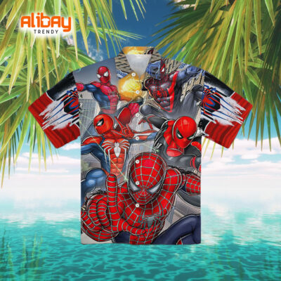 Spiderman Aloha Hero Hawaiian Shirt