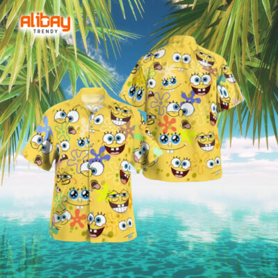Spongebob Squarepants Emotion Hawaiian Shirt