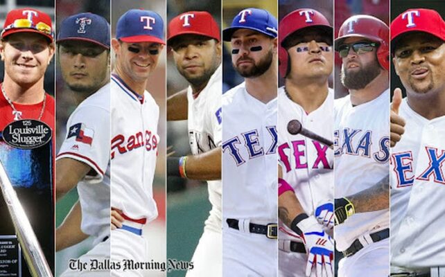 Who is on the Texas Rangers Roster c