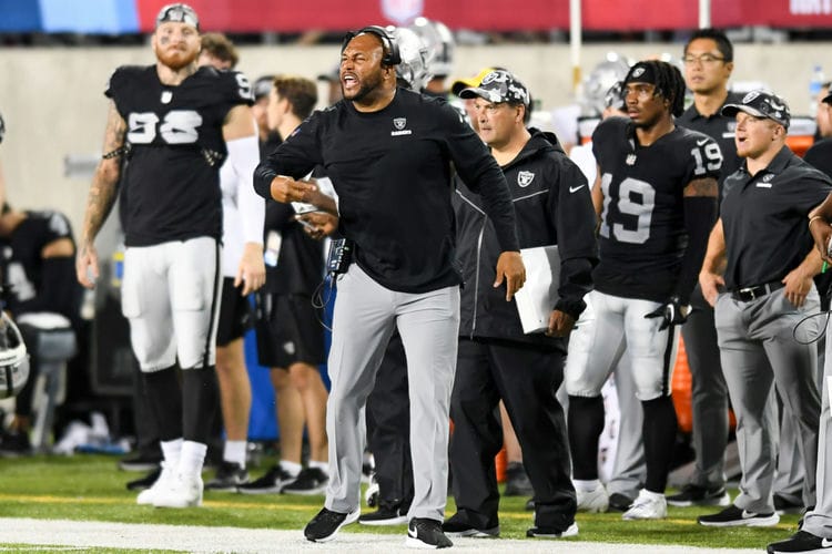 Who is the Coach of the Las Vegas Raiders
