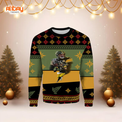 Ben Roethlisberger Pittsburgh Steelers Ugly Christmas Sweater