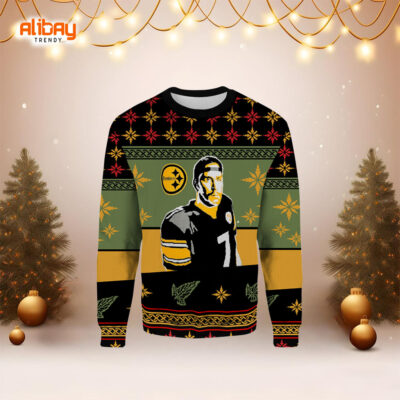 Ben Roethlisberger Pittsburgh Steelers Ugly Sweater