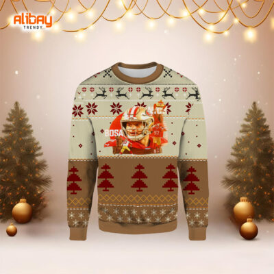 Bosa San Francisco 49ers Ugly Sweater