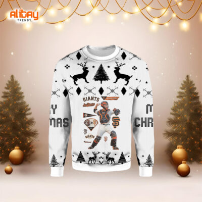 Buster Posey San Francisco Giants Ugly Christmas Sweater