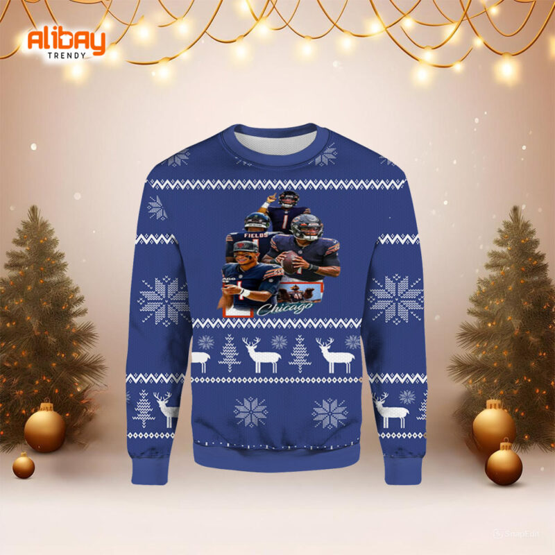 Chicago Bears NFL Football Team Ugly Christmas Sweater