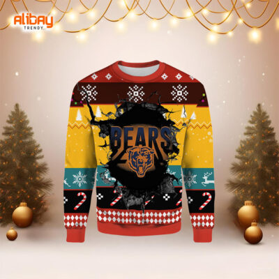 Chicago Bears Team Spotlight Ugly Sweater