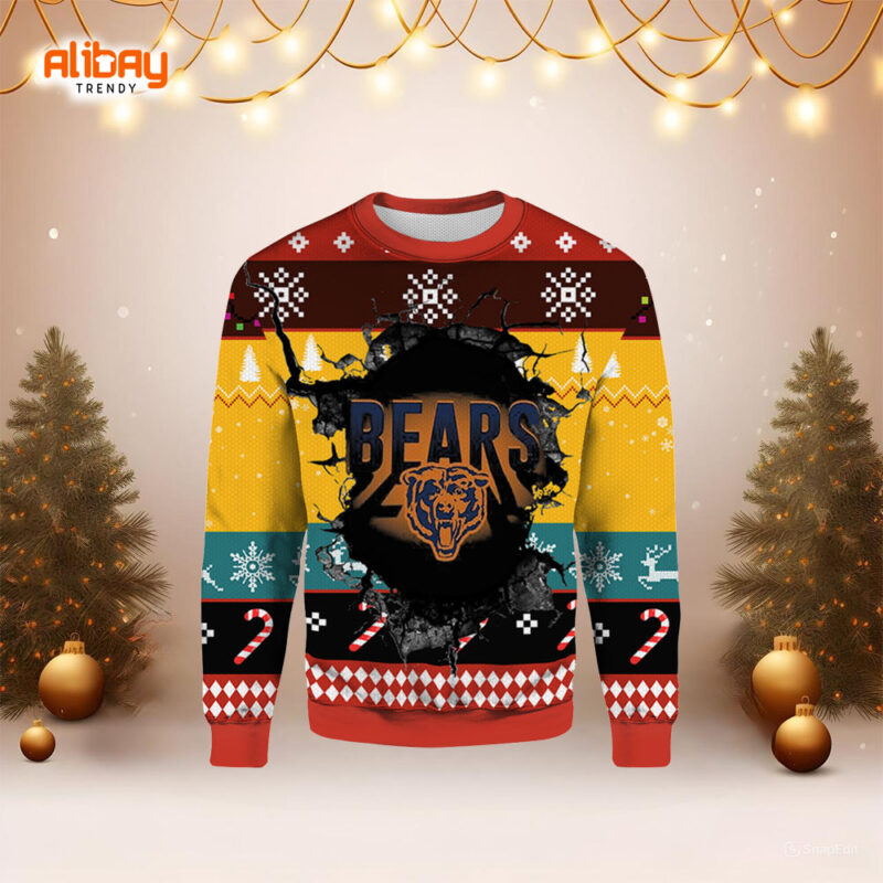 Chicago Bears Team Spotlight Ugly Sweater