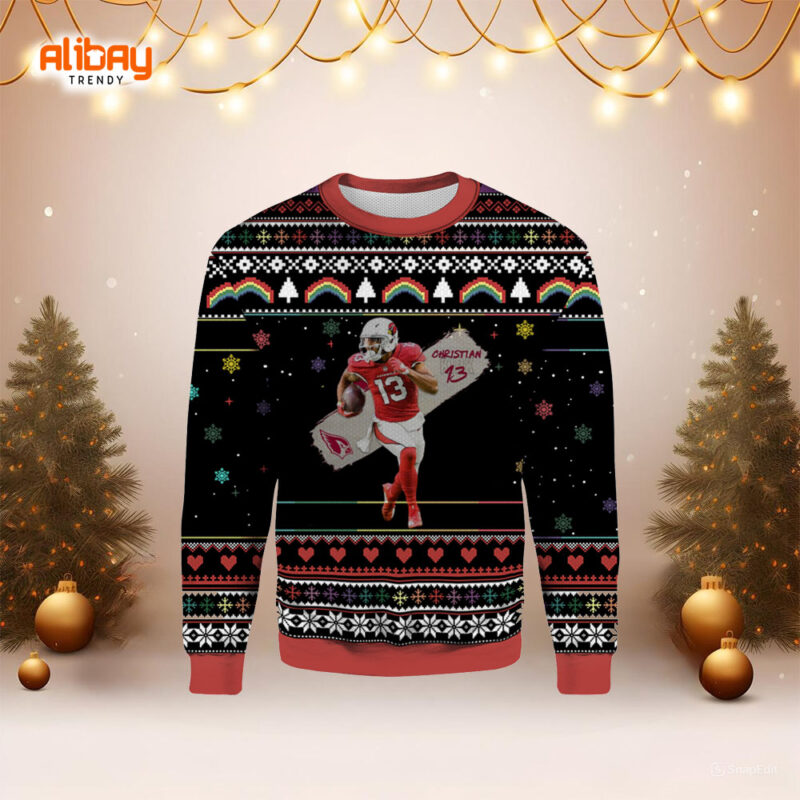 Christian Kirk Arizona Cardinals Ugly Sweater