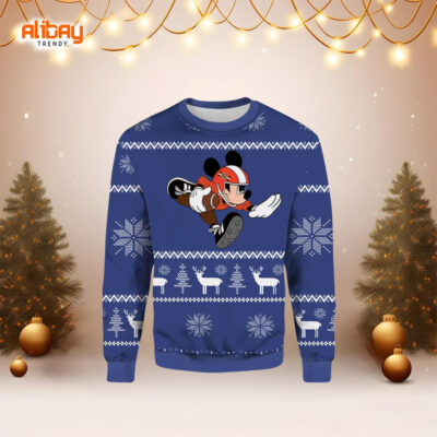 Cleveland Browns Mickey Ugly Christmas Sweater