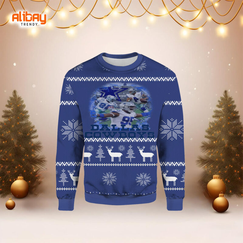 Dallas Cowboys Ugly Sweater Vintage