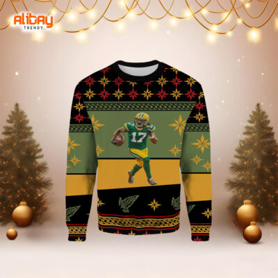 Davante Adams Ugly Christmas Sweater