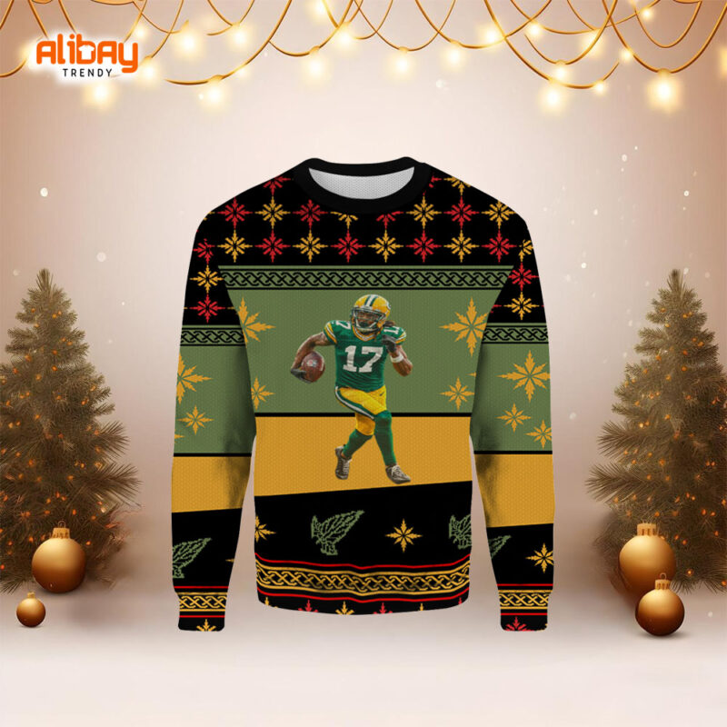 Davante Adams Ugly Christmas Sweater