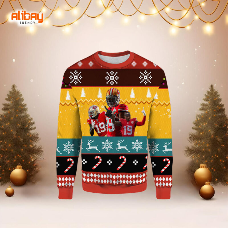 Deebo Samuel 49ers Ugly Christmas Sweater