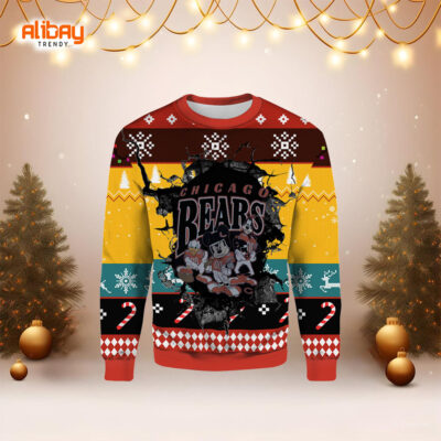 Disney Chicago Bears Ugly Christmas Sweater