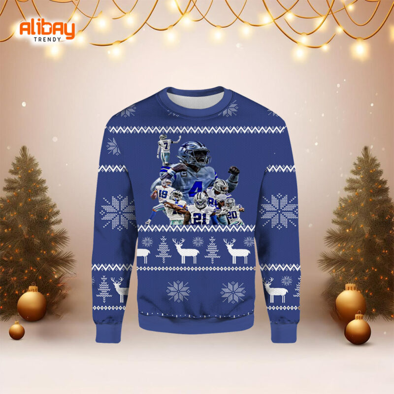 Football Team Dallas Cowboys Ugly Christmas Sweater