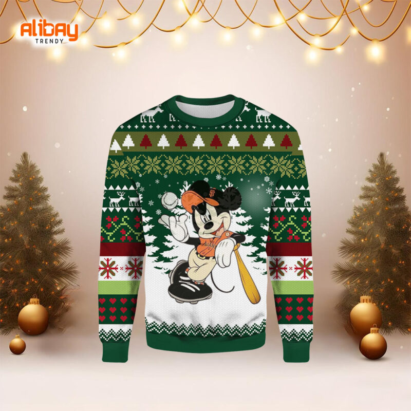 Hella City SF Giants Ugly Christmas Sweater