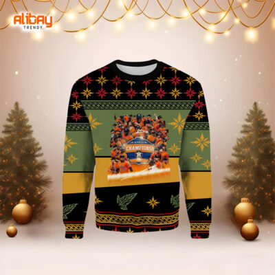 Houston Astros World Championship Ugly Christmas Sweater