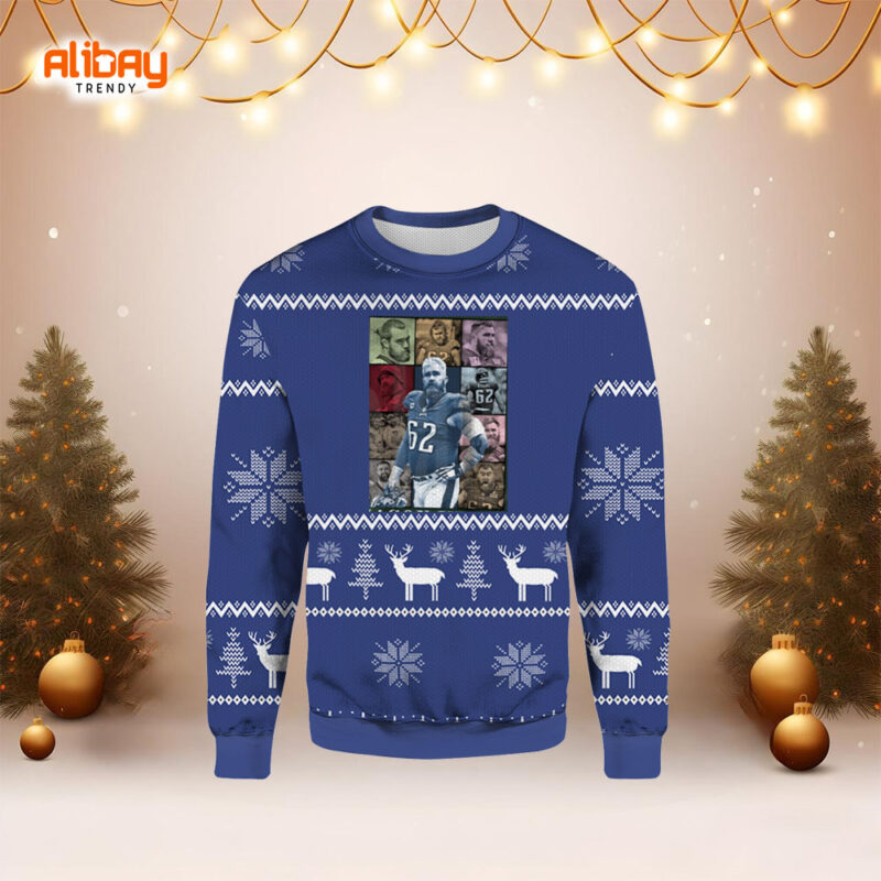 Jason Kelce The Eras Tour Philadelphia Eagles Ugly Sweater