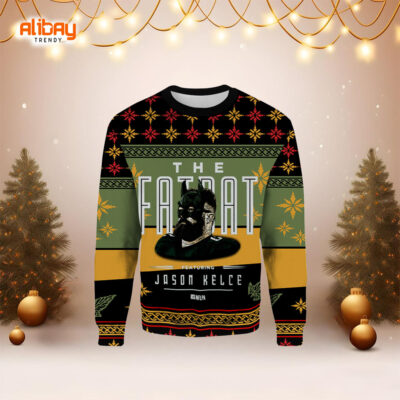 Jason Kelce The Fat Bat Philadelphia Eagles Ugly Sweater